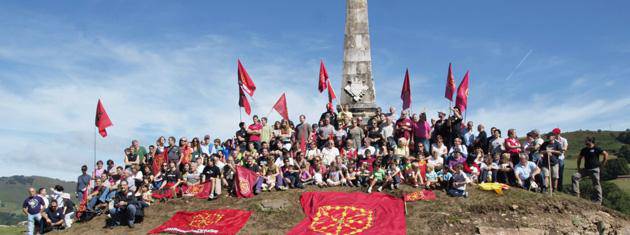 Amaiurko Gazteluko mugarria inauguratu dute ekainaren 21ean
