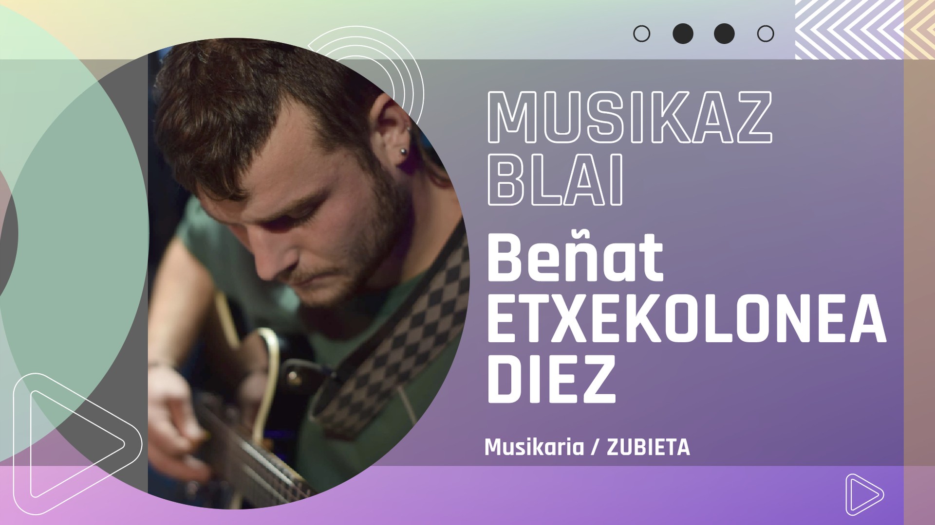 Beñat Etxekolonea Diezen euskal musikarik gogokoena