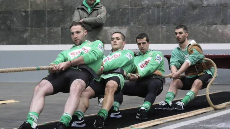 Beti Gaztek gizonezkoetan Euskal Herriko 4x4 sokatira txapela irabaziz borobildu du urtea