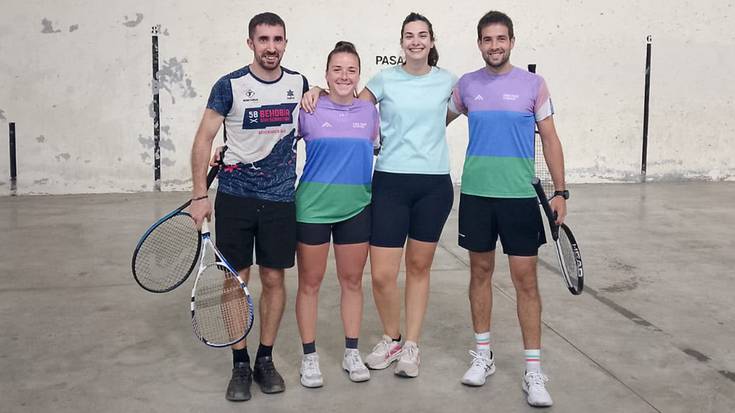 Hamabortz bikote Urrozko frontenis txapelketan