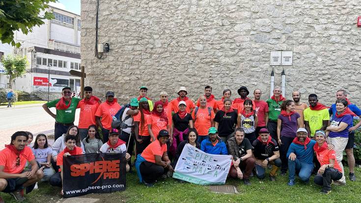 Transpirenaica Social Solidaria ekimenari harrera eginen diote larunbatean Beran