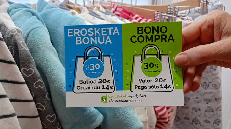 Irailaren 30era arte erosten ahalko dira Doneztebeko Merkatarien eta Zerbitzu Elkartearen bonuak