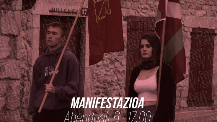 Baztango gaztetxetik abiatuta auto-karabana antolatu du Ernaik iganderako