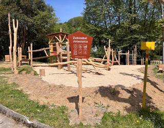 Bukatu dituzte San Miguel eta Zubizabal zubien arteko bidea eta Zubizabal jostalekuko obrak