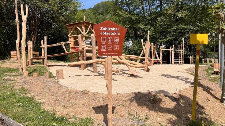 Bukatu dituzte San Miguel eta Zubizabal zubien arteko bidea eta Zubizabal jostalekuko obrak