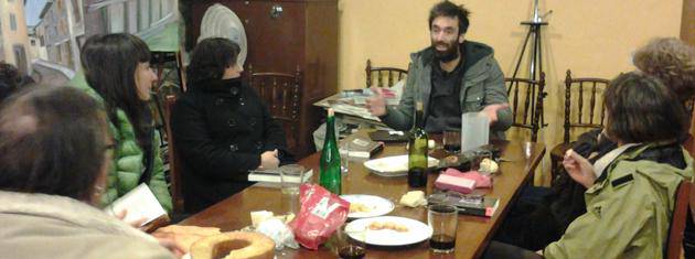 Peru Magdalena idazlearekin izan dira Malerrekako Literatur Solasaldietan
