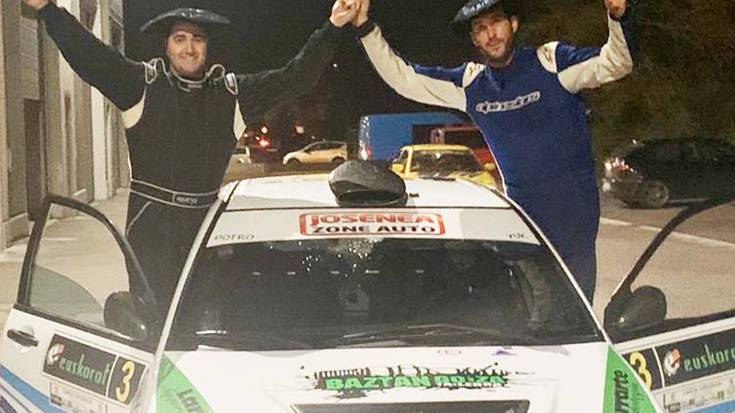 Villares eta Zozaia txapeldun Euskal Herriko rallysprintean