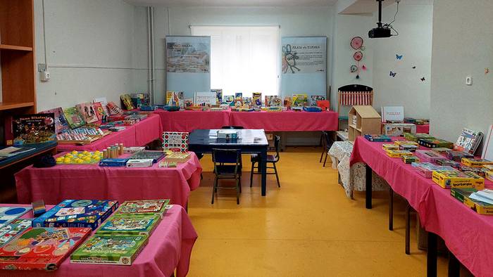 'Euskaraz jolasean' erakusketa  Beran