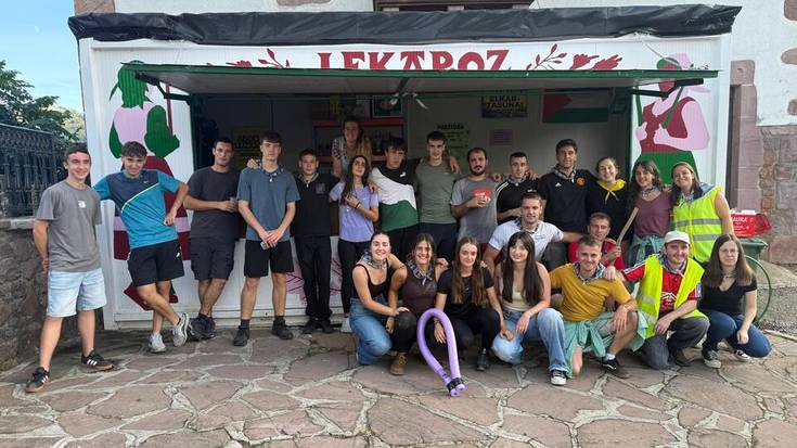 [ARGAZKIAK] Giro polita izan dute Lekarozko bestetan