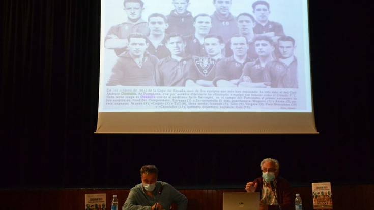 'Osasuna 1936' liburua aurkeztu dute Beran egileek