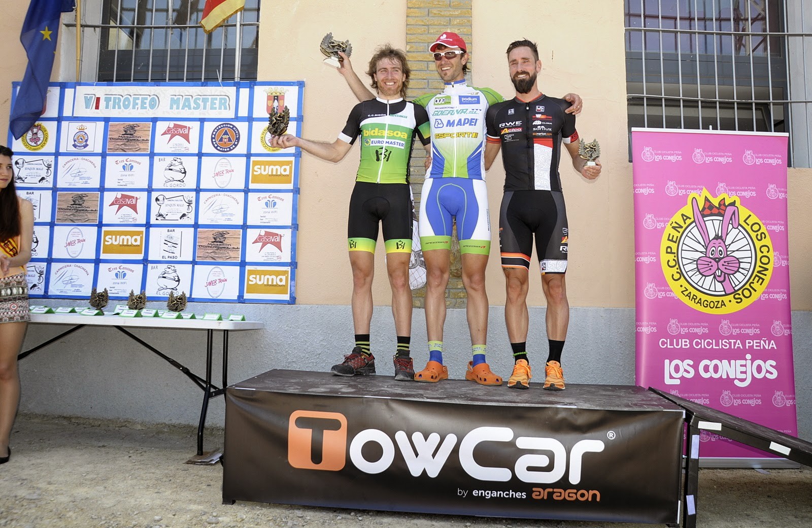 Transbidasoa-Euromaster podiumean Kantabria eta Aragoin