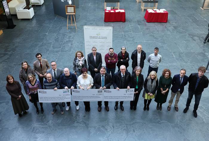 14.000 euro baino gehiagoren donazioa egin du Euskal Jai Berri Erremonte Fundazioak