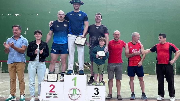 Unai Bertiz sunbildarra hirugarren izan da Euskal Herriko orga-joko txapelketan