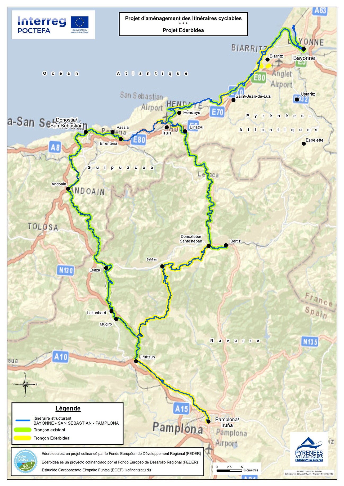 Doneztebe-Irurtzun Txirrindularitza-ibilbideko UGEPSa onartu da, Ederbidea mugaz haraindiko proiektuaren baitan