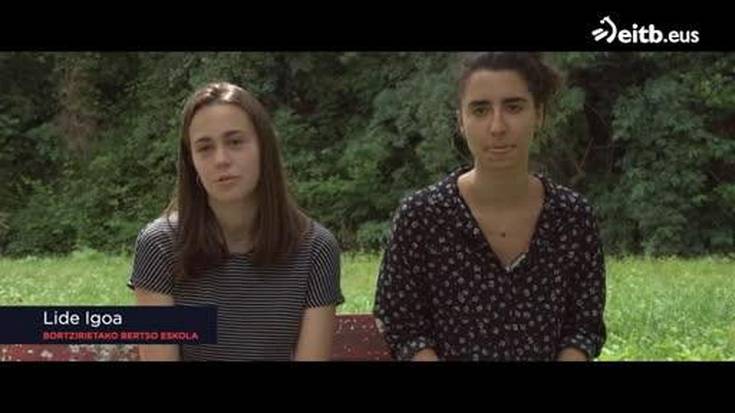 Bortzirietako bertsolari gazteak Hitzetik Hortzeran