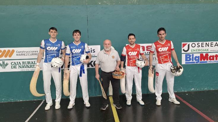 Mikelarenak eta Otanok bizirik segitzen dute Iruñeko Alde Zaharreko erremonte txapelketan