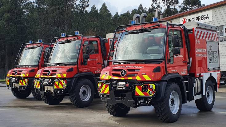 Oronoz-Mugairiko suhiltzaileen parkerako Ibilgailu berria erosi du gobernuak