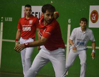 Nafarroako Pilota Federazioak antolatutako Masters jaialdian ariko dira Oihan Canabal igantziarra eta Unax Apeztegia elizondoarra