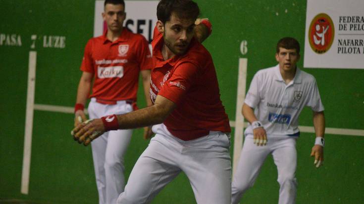 Nafarroako Pilota Federazioak antolatutako Masters jaialdian ariko dira Oihan Canabal igantziarra eta Unax Apeztegia elizondoarra