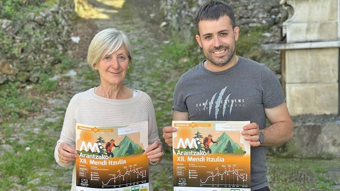 «Mendia eta natura gustatuz gero, buelta ederra da Arantzako Mendi Itzulia»