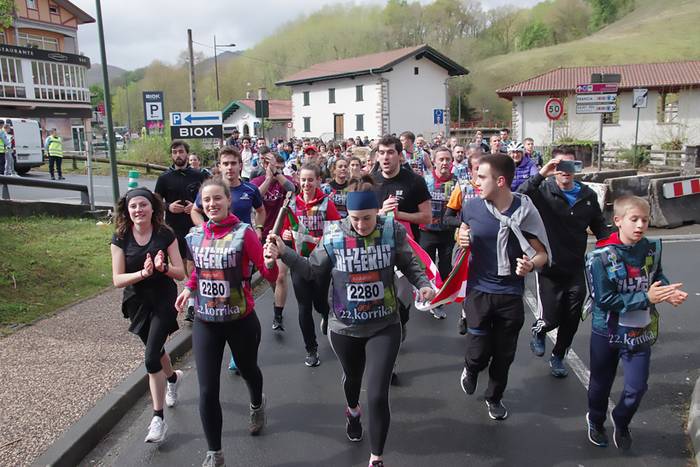 Korrikaren aitzinetik Korrika Kulturala dator ortziralean Urdazubirat