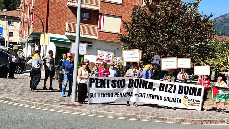 Irailarekin batera, hilabeteroko elkarretaratzeekin hasi dira Baztan-Bidasoko pentsiodunak
