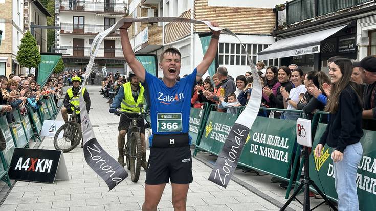 Beñat Albisuk eta Lide Urrestarazuk irabazi dute Berako Mendi Maratoi Erdiaren XX. edizioa