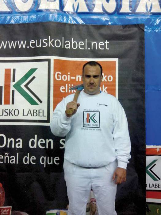 Lehen mailan aritzeko aukera irabazi du Mieltxo Mindegia aizkolariak