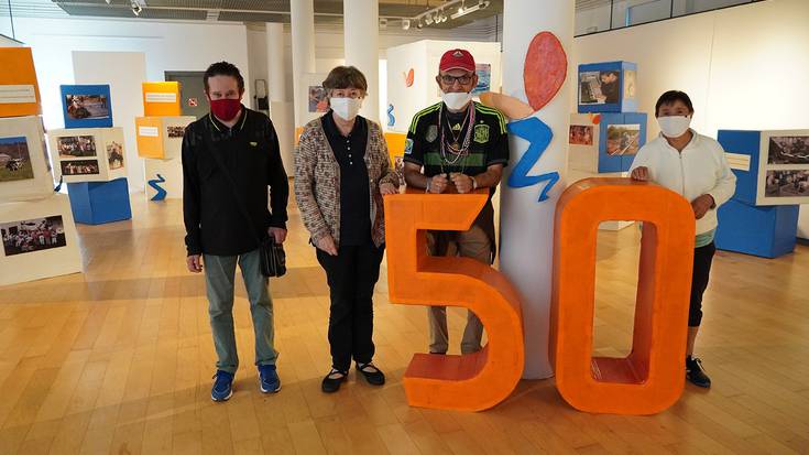Nafarroako Aspaceren 50. urteurreneko erakusketa ikusgai dago Berako kultur etxean