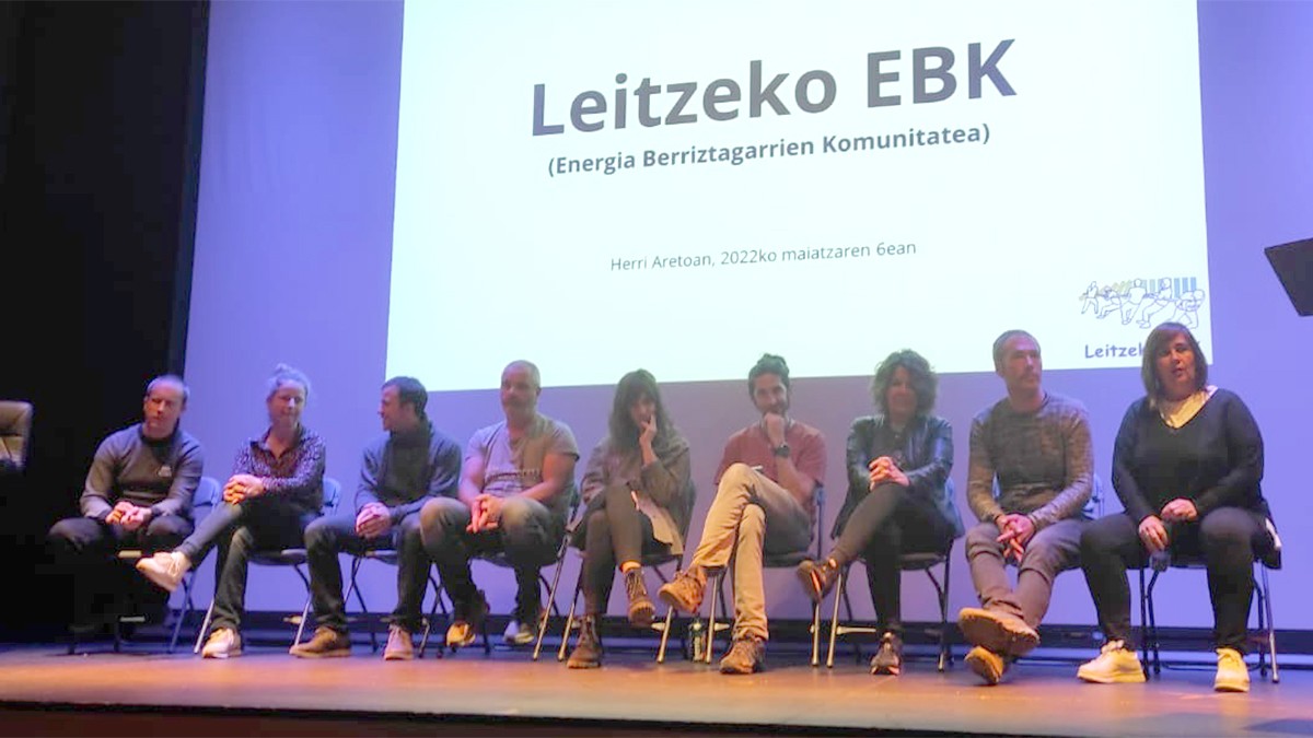 Leitzako Energia Berriztagarrien Komunitateak bilera eginen du gaur arratsaldean