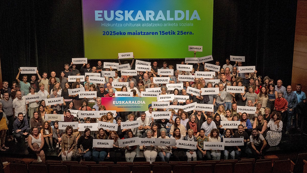 Eskualdeko 3.438 lagunek eman dute izena Euskaraldiaren laugarren edizioan