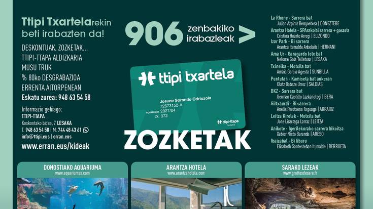 ZOZKETAK ttipi-ttapa 906 zk.