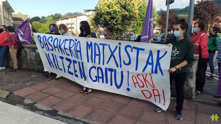 «Basakeria matxistekin aski da» erran dute Beran