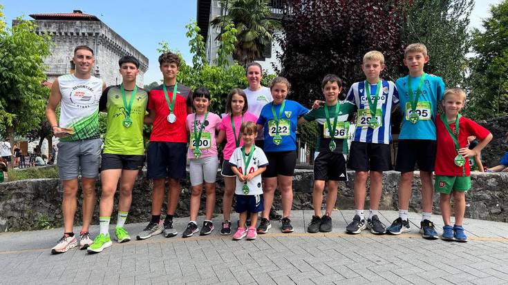 Zubigaineko VI. Kros Herrikoia irabazi dute Aritz Arratibelek eta Ane Elzaurdiak Lesakan