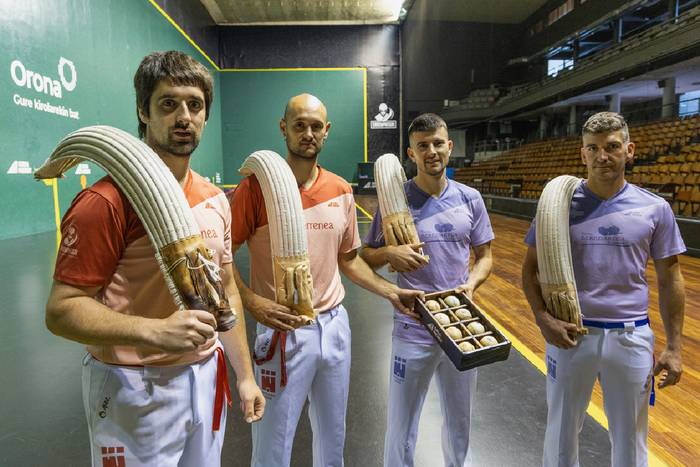Erremontari txapelketako playoff-erako materiala aukeratu dute Ansak eta Aritz Zubiri goizuetarrak eta Goikoetxeak eta Aritz Juanenea saldiastarrak
