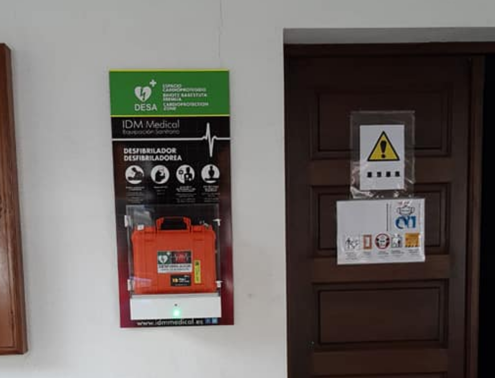 Donezteben bi desfibriladore paratu ditu Udalak
