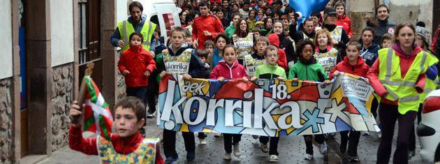 Korrika Baionara iritsi aurretik Azkaine eta Senperetik pasako da igandean