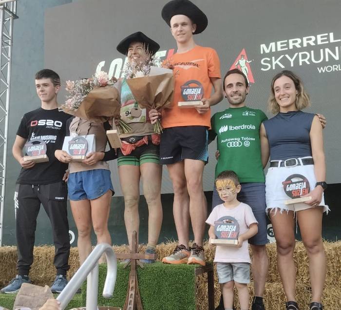 Hodei Lujanbio goizuetarra hirugarren izan da Gorbeia Suzien lasterketan