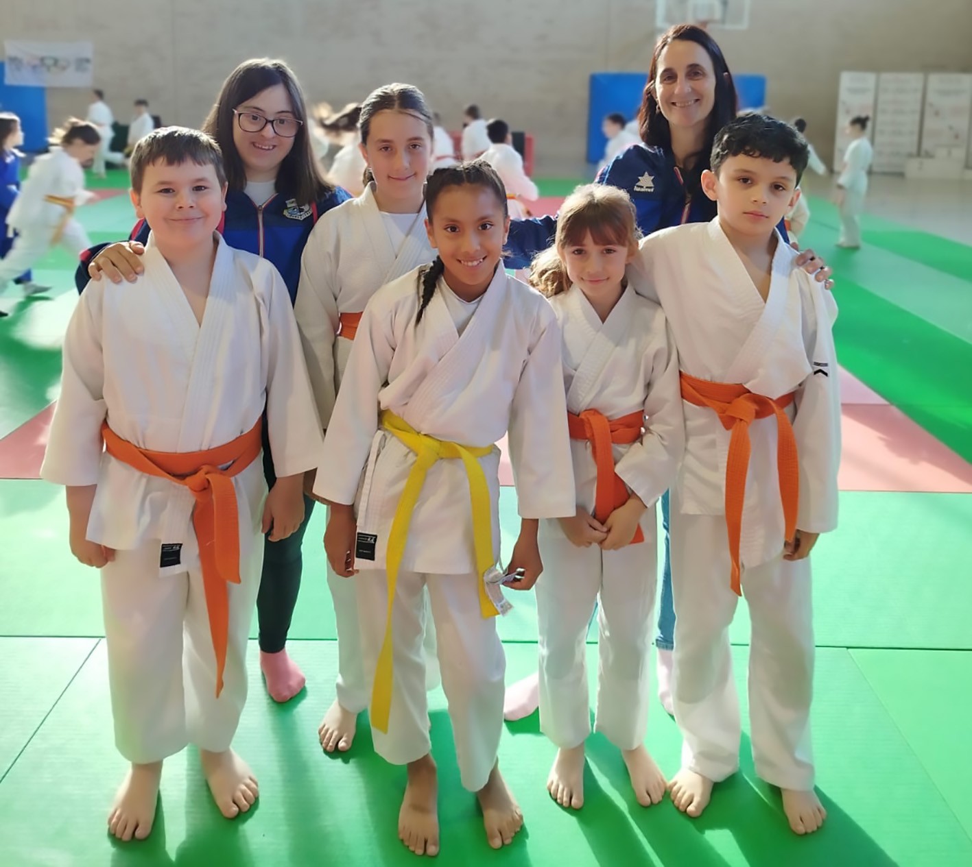 Bikain ibili dira benjamin mailako Errekako judokak Nafarroako Kirol Jokoetan