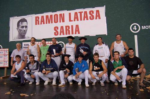 Nazabal eta Etxeberria nagusitu dira IX Ramon Latasa Sarian