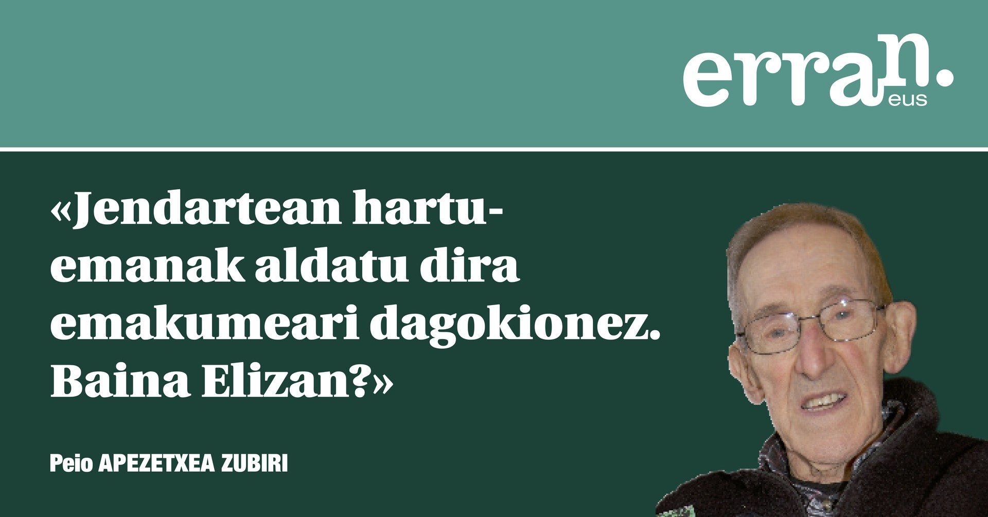 Noren Eliza da hau?