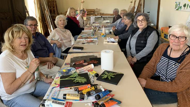 Larrungo Koloreak elkartekoen margo erakusketa apirilaren 4tik 6ra Sarako Suharriagan