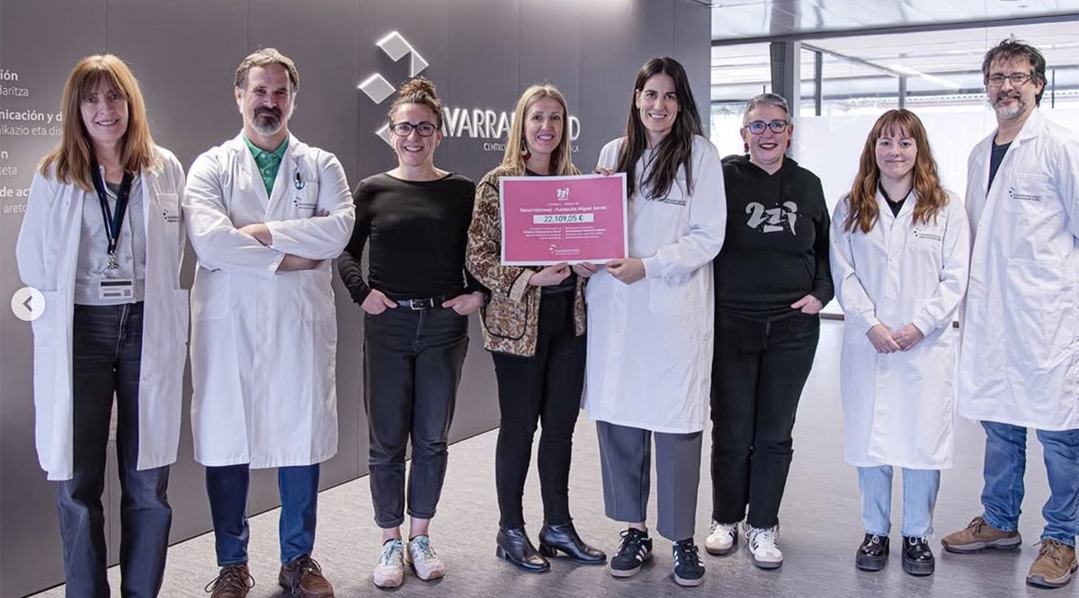 2zi Elkarteak 22.109,05 euroko ekarpena egin dio Navarrabiomed ikerketa zentroari