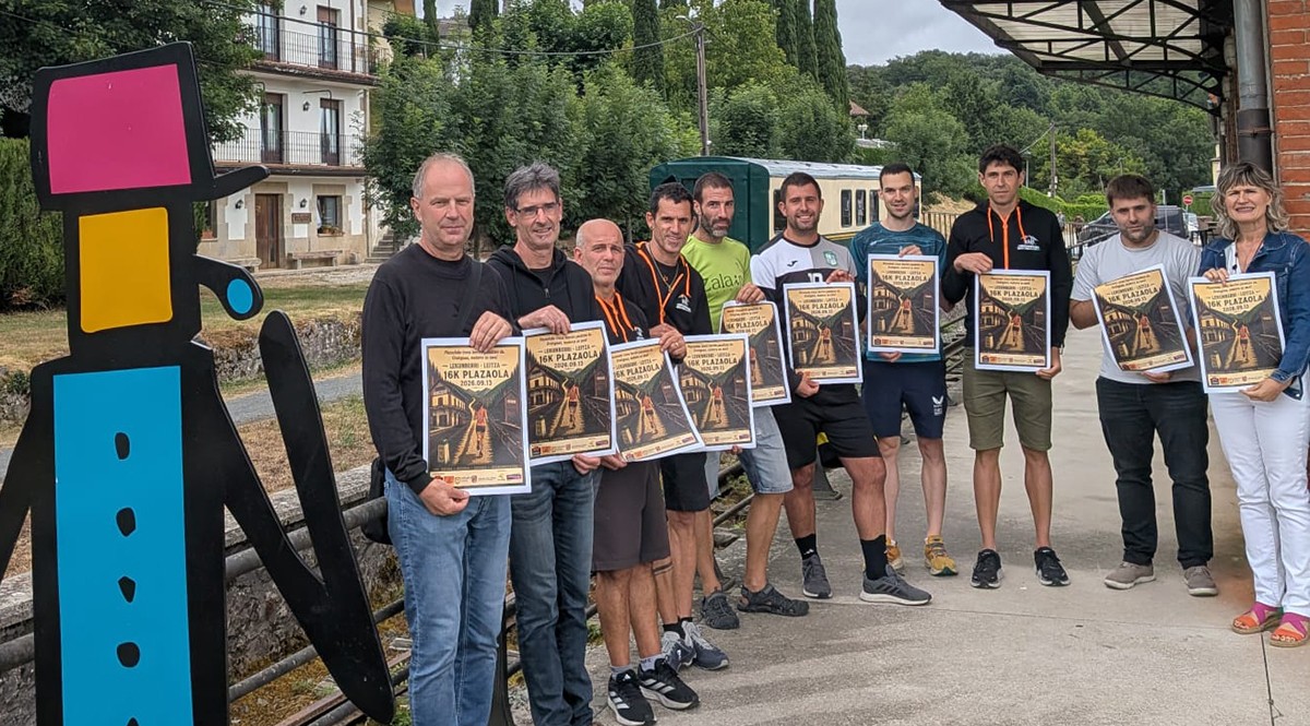 16K Plazaola lasterketa antolatu dute irailaren 13an