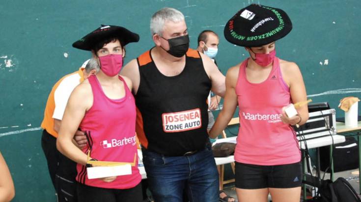 Ainhoa eta Maria Iraizozek irabazi dute Arantzan jokatutako Nafarroako emakumezkoen arpana txapelketa