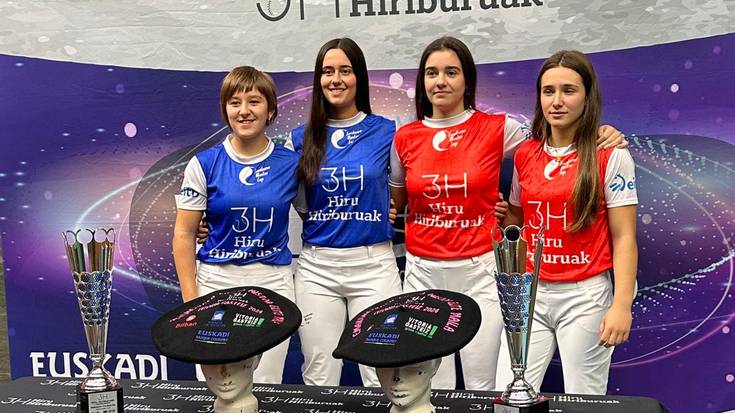 Hiru Hiriburuak pilota txapelketako finalak jokatuko dituzte igandean Gasteizko Ogetan
