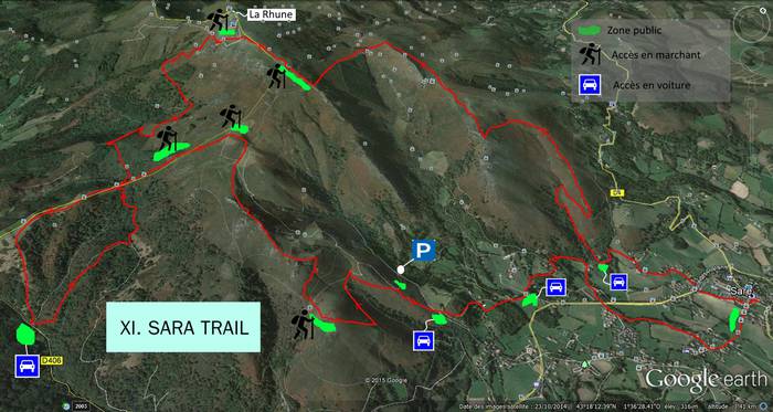 Sara Trail eta mendi martxa eginen dituzte martxoaren 27an