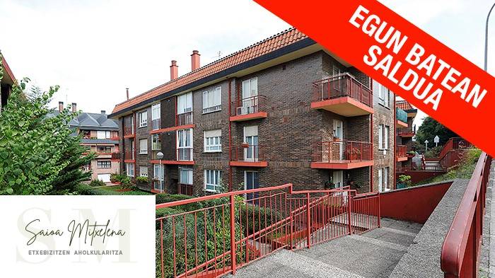 Saioa Mitxelena Inmobiliaria: Aieten pisu ederra salgai