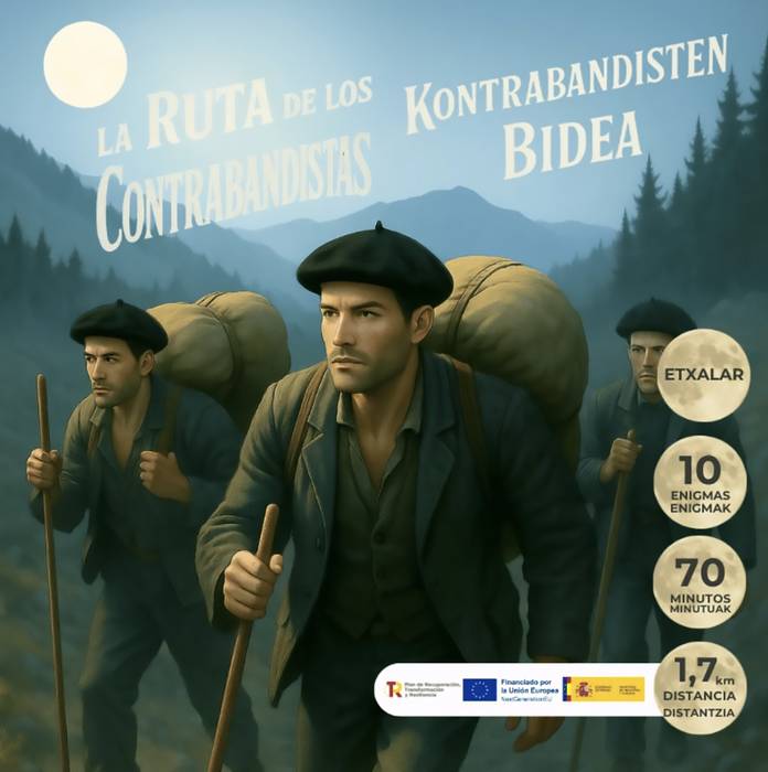 Etxalarko kontrabandisten bidea ezagutzeko ginkana digitala plazaratu dute