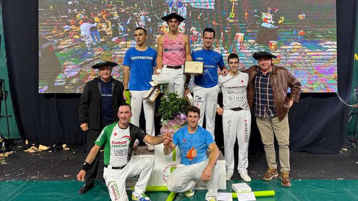 Euskal Herriko aizkolarien txapelketa nagusia laugarrenez irabazi du Iker Vicentek